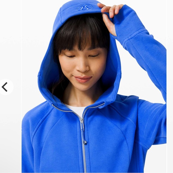 lululemon athletica Sweaters - Lululemon Scuba Hoodie *Light Cotton Fleece
Wild Bluebell